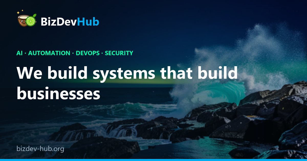 BizDevHub: AI Lead Response & GitHub Security Hardening